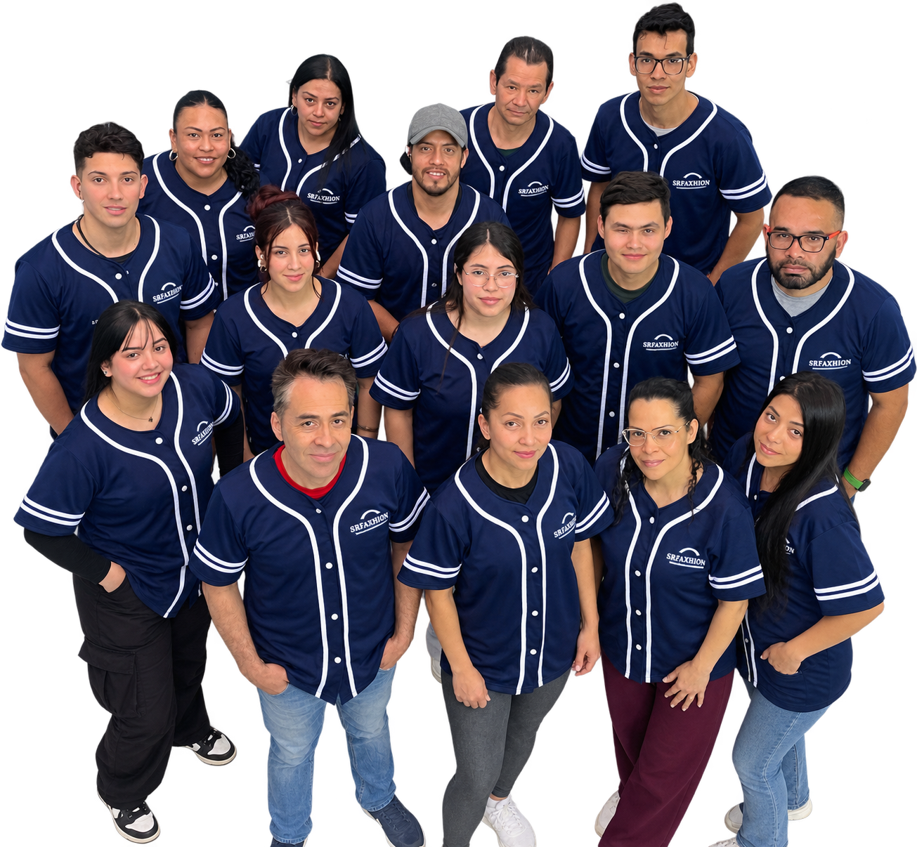 SR Faxhion manufacturing team